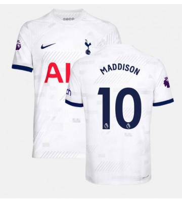 Tottenham Hotspur James Maddison #10 Koszulka Podstawowych 2023-24 Krótki Rękaw